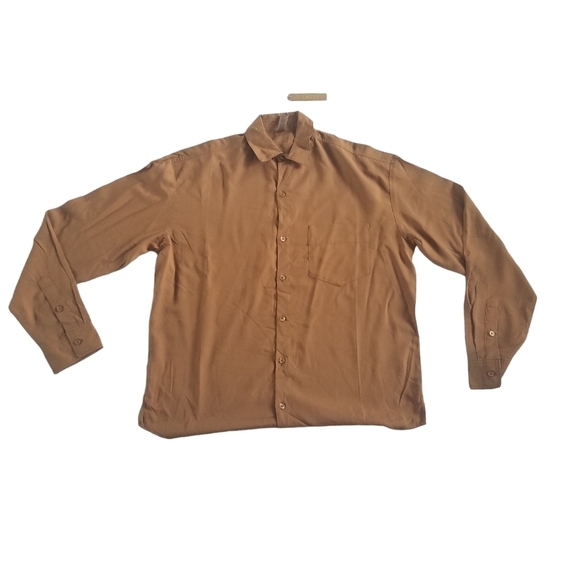 SKIMS Cover Ups Long Sleeve Button Down Shirt | Oversized Top | Almond XXS NWT - Picture 2 of 7